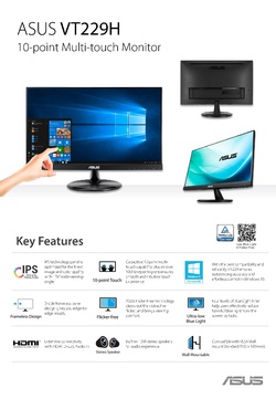 ASUS VT229H Touch Monitor Datasheet.pdf